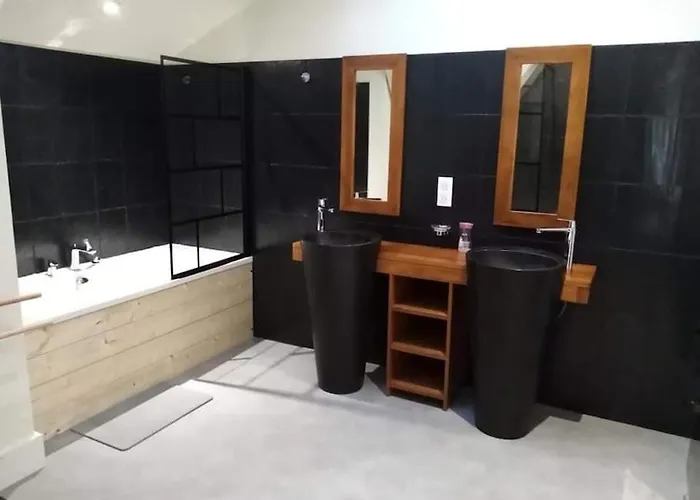 別荘 Exceptionnel Loft Style Industriel Equipe 15 Personnes Avec Piscine Et Jacuzzi *