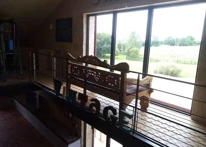 別荘 Exceptionnel Loft Style Industriel Equipe 15 Personnes Avec Piscine Et Jacuzzi Villebramar